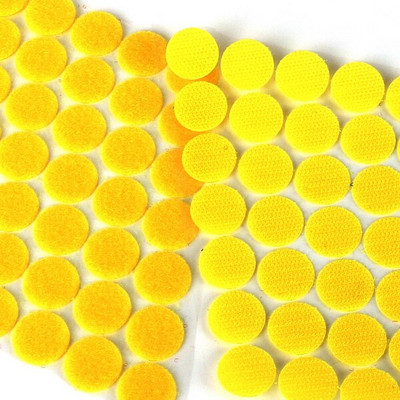 10/15/20/25/30MM puncte adezive adezive 100 de fixare cu cârlig și buclă Bandă autocolantă magică puternică din spate DIY Accesorii de cusut acasă