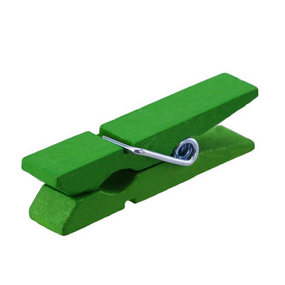 100 buc/lot mini cleme de lemn 3,5*0,7 cm cleme de lemn colorate cu arc metalic pentru agrafe de rufe DTY decor artizanat cleme de gustare cleme foto cleme