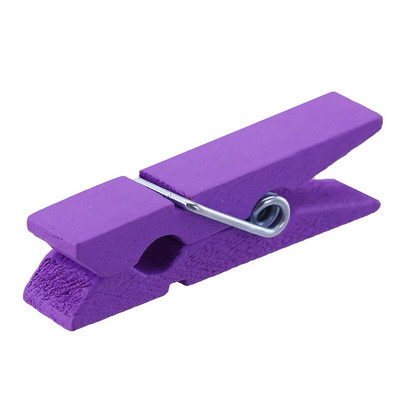 100 buc/lot mini cleme de lemn 3,5*0,7 cm cleme de lemn colorate cu arc metalic pentru agrafe de rufe DTY decor artizanat cleme de gustare cleme foto cleme