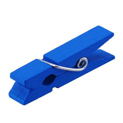 100 buc/lot mini cleme de lemn 3,5*0,7 cm cleme de lemn colorate cu arc metalic pentru agrafe de rufe DTY decor artizanat cleme de gustare cleme foto cleme