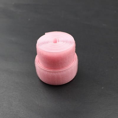 1 pár 100 * 2,5 cm lepiaca páska so suchým zipsom, 100 % polyesterová farebná samolepka s magickou nálepkou, dvojitá zámková páska bez lepidla