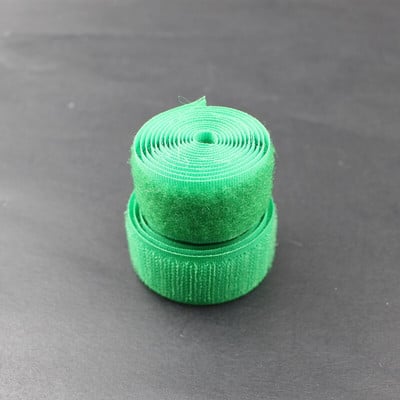 1 pár 100 * 2,5 cm lepiaca páska so suchým zipsom, 100 % polyesterová farebná samolepka s magickou nálepkou, dvojitá zámková páska bez lepidla