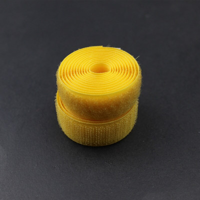 1 pár 100 * 2,5 cm lepiaca páska so suchým zipsom, 100 % polyesterová farebná samolepka s magickou nálepkou, dvojitá zámková páska bez lepidla