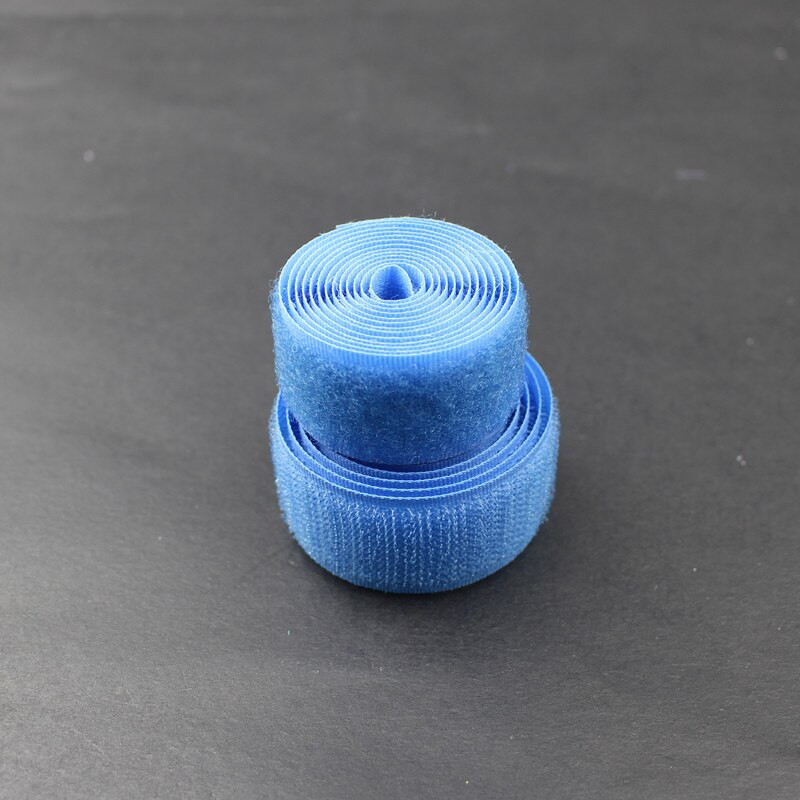 1 pár 100 * 2,5 cm lepiaca páska so suchým zipsom, 100 % polyesterová farebná samolepka s magickou nálepkou, dvojitá zámková páska bez lepidla