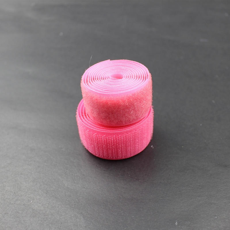 1 pár 100 * 2,5 cm lepiaca páska so suchým zipsom, 100 % polyesterová farebná samolepka s magickou nálepkou, dvojitá zámková páska bez lepidla