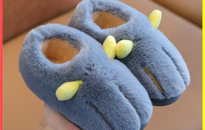 Λούτρινες παντόφλες για κορίτσια