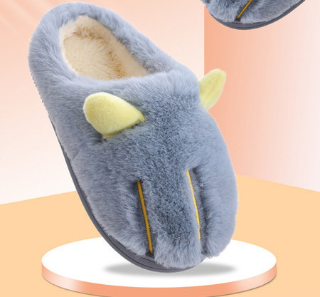 Λούτρινες παντόφλες για κορίτσια