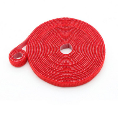 Višebojna višebojna 10-25 višekratna samoljepljiva traka za višekratnu upotrebu Kukasta petlja za vezicu za kabele DIY Kućna kuhinja Najlonski pričvršćivač Dodatak za vezice za kabele