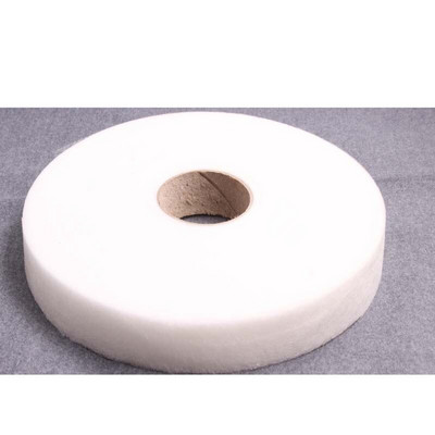 White Double Sided Sewing Accessory Adhesive Tape Cloth Apparel Fusible Interlining  Fabric Tape