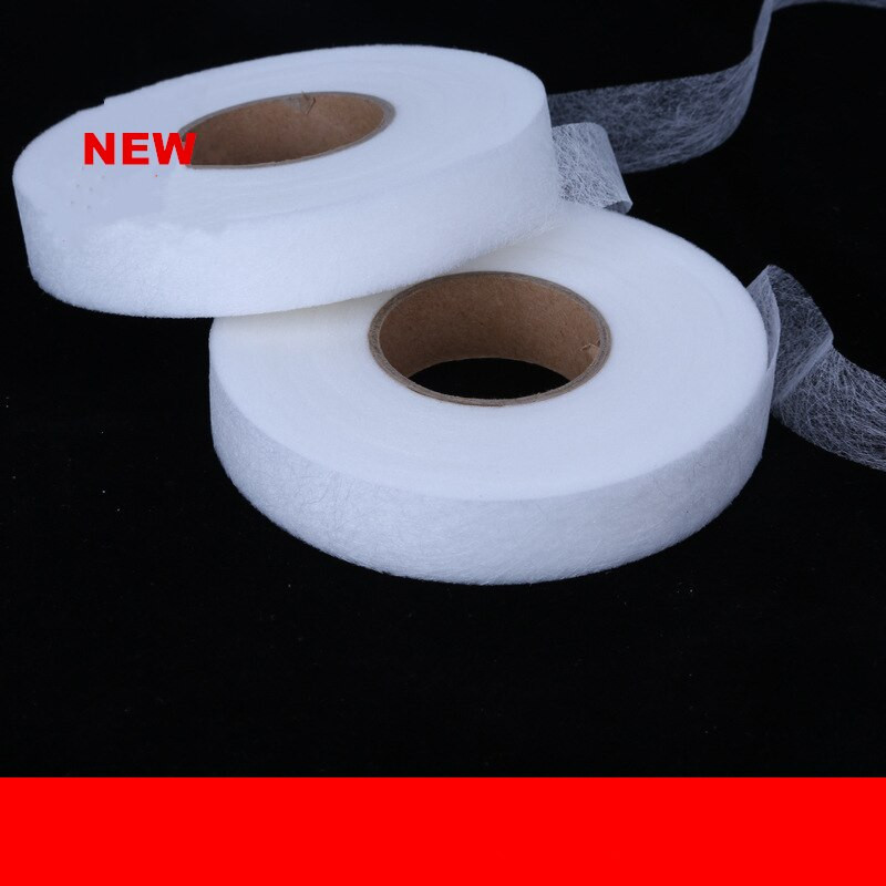 Valge kahepoolne õmblustarvikute kleeplint riie riie rõivaste sulav vaheriie kangateip