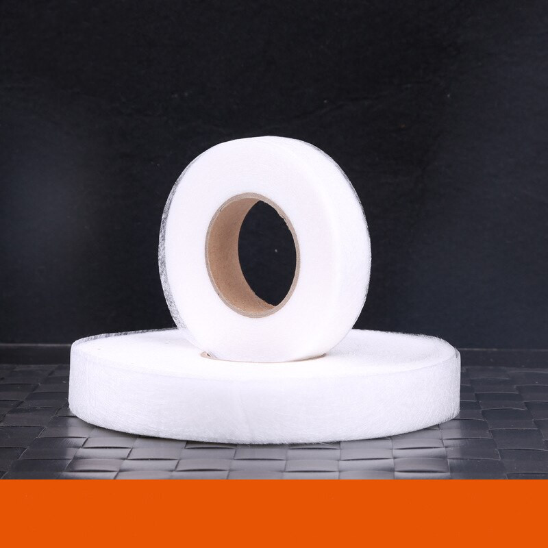 Valge kahepoolne õmblustarvikute kleeplint riie riie rõivaste sulav vaheriie kangateip