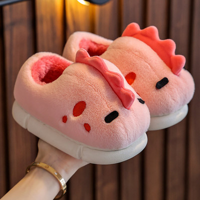 Papuci de casă pentru copii cu element 3D