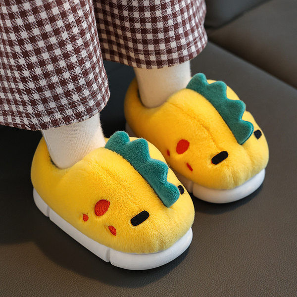 Papuci de casă pentru copii cu element 3D