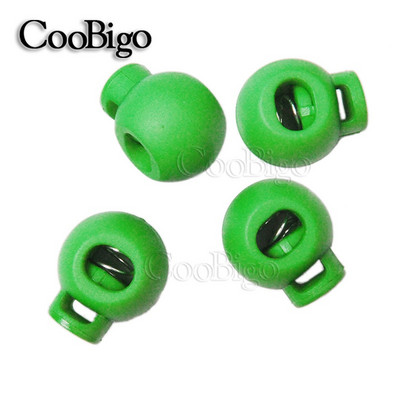 10 vnt spyruoklinio laido užrakto kamščio rutulinio virvės perjungimo dirželio laikiklis, stabdantis laido batus, nėrinių segtukas, užtrauktukas siuvimo priedai