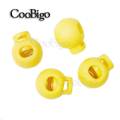 10 vnt spyruoklinio laido užrakto kamščio rutulinio virvės perjungimo dirželio laikiklis, stabdantis laido batus, nėrinių segtukas, užtrauktukas siuvimo priedai