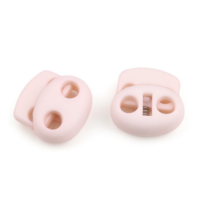 2 cm spalvinga pupelių perjungimo spaustuko kamštis plastikinis Paracord laido užrakto spaustukas batų raištelis laido sagtys Virvelės dirželio dalis sportinė apranga 10 vnt