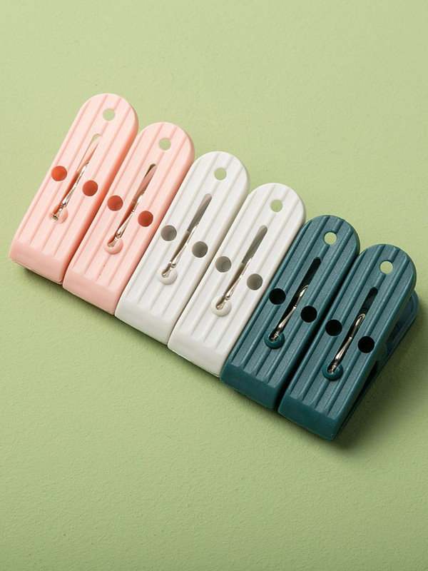 Πλαστικά μανταλάκια Πολυλειτουργικά μεγάλα κλιπ πλυντηρίου Αντιανεμικά φωτογραφικά κλιπ για εσώρουχα κάλτσες Αποθήκευση ρούχων στεγνώματος