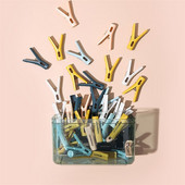 Multifunktsionaalsed riidepuud majapidamisklambrid riided aluspesu sokid klambripuu riidepuu Tuulekindel fikseeritud pesulõksu kuivatusklamber