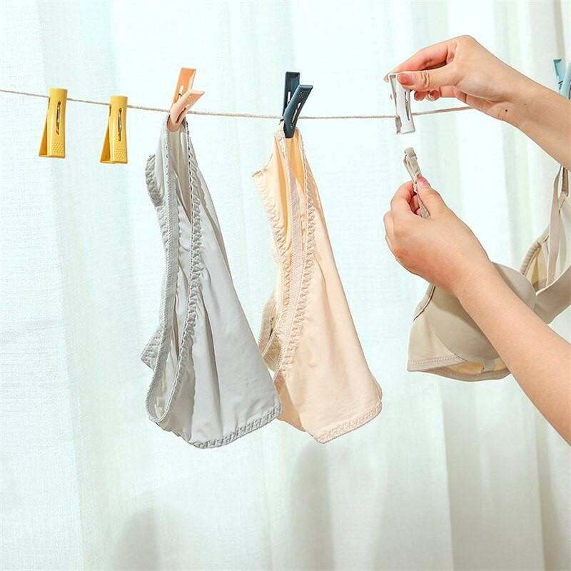 Multifunktsionaalsed riidepuud majapidamisklambrid riided aluspesu sokid klambripuu riidepuu Tuulekindel fikseeritud pesulõksu kuivatusklamber