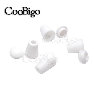 25 vnt spalvingi laido galai varpelio kamštis su dangčio užraktu plastikinis jungiklis Paracord drabužių krepšys sportinės aprangos batų raištelių virvės dalys