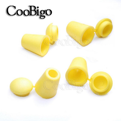 25 vnt spalvingi laido galai varpelio kamštis su dangčio užraktu plastikinis jungiklis Paracord drabužių krepšys sportinės aprangos batų raištelių virvės dalys