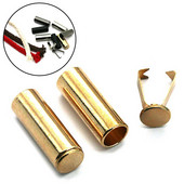 5 perechi de metal, opritor detasabil, capetele cablului de blocare, din aliaj, frânghie, cataramă anti-alunecare, cilindru cu închizătoare, accesorii 7mm*20mm