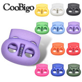 12 tk plastikust korgiga nöörlukk uba lülitusklamber rõivad kingapaelad spordirõivad köis kaelapaela tarvikud segatud värviline 5 mm auk