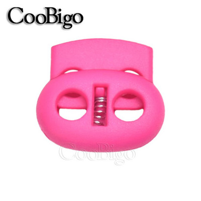 12 tk plastikust korgiga nöörlukk uba lülitusklamber rõivad kingapaelad spordirõivad köis kaelapaela tarvikud segatud värviline 5 mm auk