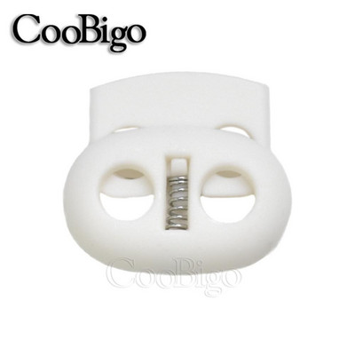 12 tk plastikust korgiga nöörlukk uba lülitusklamber rõivad kingapaelad spordirõivad köis kaelapaela tarvikud segatud värviline 5 mm auk