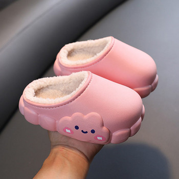 Детски домашни чехли с топла подплата