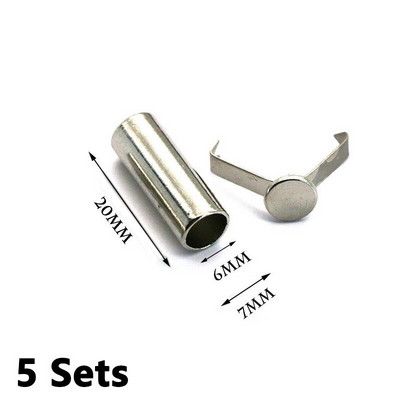 5 rinkiniai nuimami laido galai, užrakto kamščiai virvėms, metalinių galų dangteliai, sagtis batų raišteliui, drabužiams, sportinės aprangos priedams