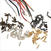 Odiniai galų užsegimai dangteliai Sidabriniai/auksiniai/bronziniai užlenkiami užspaudžiami laido galai Batų virvelės juosmens virvelė Gamybos priedai