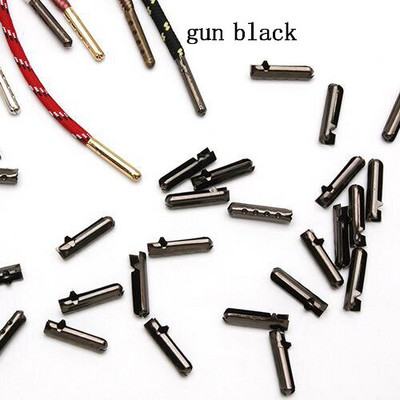 Odiniai galų užsegimai dangteliai Sidabriniai/auksiniai/bronziniai užlenkiami užspaudžiami laido galai Batų virvelės juosmens virvelė Gamybos priedai