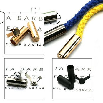10 комплекта метален стопер шнур ключалка за въже цинкова сплав въже за облекло противоплъзгаща катарама цилиндър със закопчалка аксесоари 20 мм