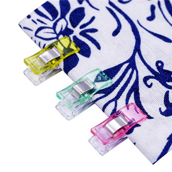 20 τμχ Θήκη ποδιών Εργασίας Πολύχρωμα Πλαστικά Κλιπ Υφασμάτινα σφιγκτήρες Συνονθύλευμα Εργαλεία Ραπτικής Ραπτικής Εργαλεία Ραπτικής 2019
