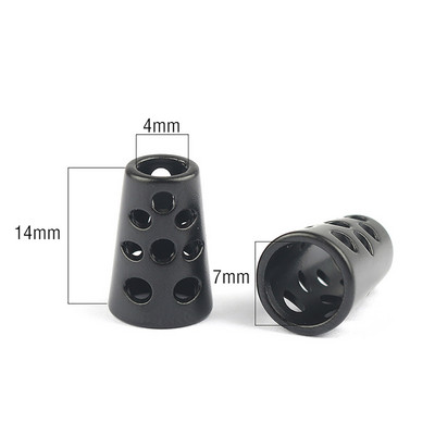 10tk Riietusnöör Pandla Korgi otsad Kaanelukk Juhtme otsa klamber riidekoti jaoks Spordirõivad Kingapael Trossi osad Aksessuaarid