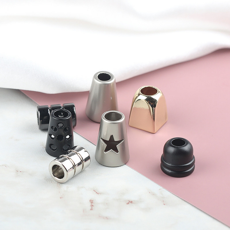 10tk Riietusnöör Pandla Korgi otsad Kaanelukk Juhtme otsa klamber riidekoti jaoks Spordirõivad Kingapael Trossi osad Aksessuaarid