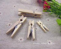 30-60 ks Prírodné drevené vešiaky na oblečenie, fotografický papier, štipce na bielizeň, vešiaky na bielizeň, DIY ozdoby, svadobné párty, klipy, príslušenstvo, 3 veľkosti