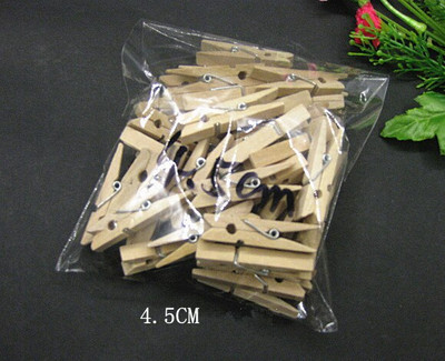 30-60 ks Prírodné drevené vešiaky na oblečenie, fotografický papier, štipce na bielizeň, vešiaky na bielizeň, DIY ozdoby, svadobné párty, klipy, príslušenstvo, 3 veľkosti