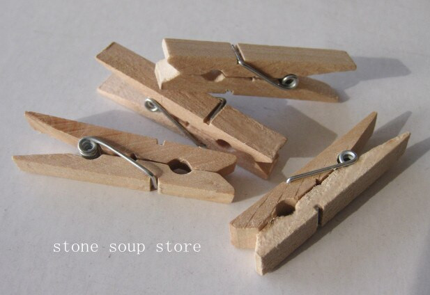 30-60 ks Prírodné drevené vešiaky na oblečenie, fotografický papier, štipce na bielizeň, vešiaky na bielizeň, DIY ozdoby, svadobné párty, klipy, príslušenstvo, 3 veľkosti