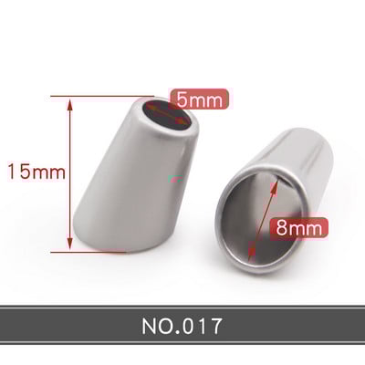 10 komada visokokvalitetnog metalnog graničnika za konopac Završeci užeta Brave za vrpcu Kopče za pričvršćivanje za ruksak Odjevni uzice Dodatak DIY