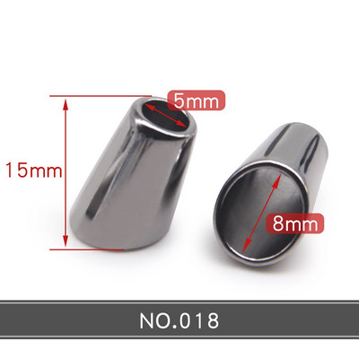 10 komada visokokvalitetnog metalnog graničnika za konopac Završeci užeta Brave za vrpcu Kopče za pričvršćivanje za ruksak Odjevni uzice Dodatak DIY