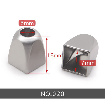 10 komada visokokvalitetnog metalnog graničnika za konopac Završeci užeta Brave za vrpcu Kopče za pričvršćivanje za ruksak Odjevni uzice Dodatak DIY