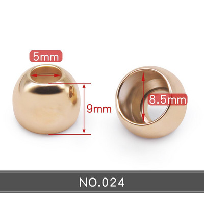 10 komada visokokvalitetnog metalnog graničnika za konopac Završeci užeta Brave za vrpcu Kopče za pričvršćivanje za ruksak Odjevni uzice Dodatak DIY