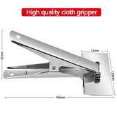 1 tk Õmblustööriistad Klamber Rõivaste Lõikamine Tööstuslik voodi Liigutatav riideklamber Kangakinnitus Rätsepa DIY Tikkimistarbed Aksessuaarid