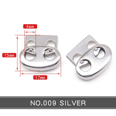 10 bucăți din aliaj de epocă, argint, gunmetal, dop metalic, făcut manual pentru îmbrăcăminte, accesorii de cusut, clemă, opritor, comutator de blocare a cablului