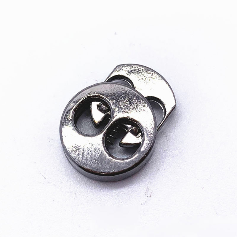 10 vnt Metalinis kamštis spyruoklinis užsegimo angos Sagtis Virvės spaustukas Laido spynos raištelių sustojimai galinių spaustukų sagtys