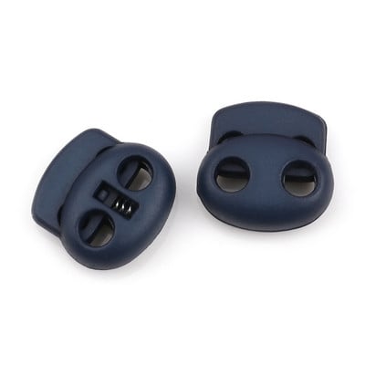 Farebné 2cm klipy na fazuľu, plastové paracordové šnúrky, zámok na šnúrky, spony na šnúrky, časť na šnúrku na krk, športové oblečenie, 10 ks