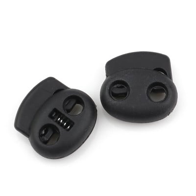 Farebné 2cm klipy na fazuľu, plastové paracordové šnúrky, zámok na šnúrky, spony na šnúrky, časť na šnúrku na krk, športové oblečenie, 10 ks