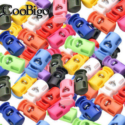 Opritor de blocare a cablului Clip de comutare Paracord șiretul pantofi frânghie bandă elastică șnur șnur pentru îmbrăcăminte rucsac Accesorii bricolaj colorat 20 buc